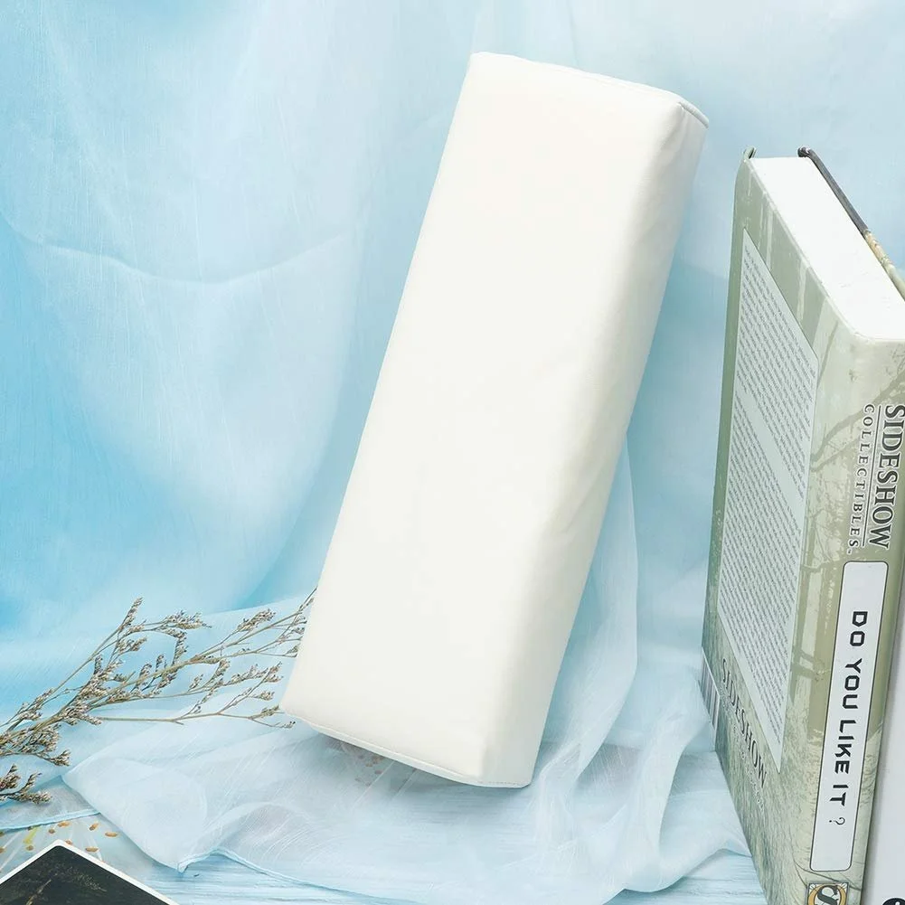 Подушка для рук для манікюру Шкіра PU М'яка подушка Білий, фото №2