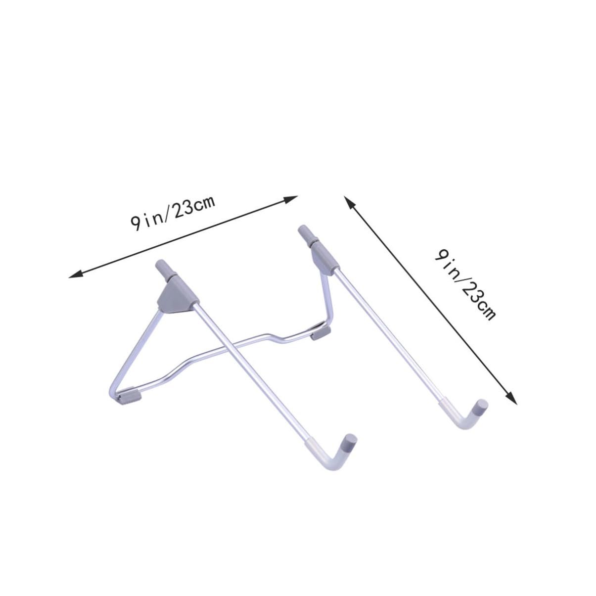 Подставка Тип Алюминиевый сплав Эргономичная Подставка для ноутбука Складная подставка для ноутбуков и планшетов с нескользящими силиконовыми накладками, фото №2
