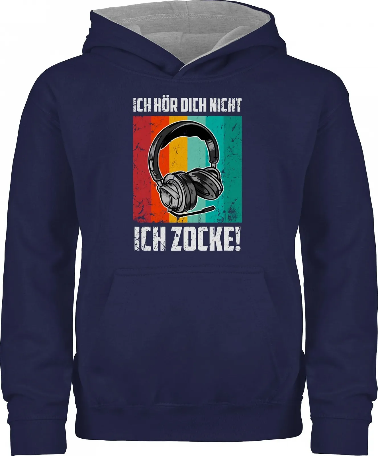 Дитяче худі Shirtracer Я тебе не чую - Я граю! - Гарнітура, фото №1