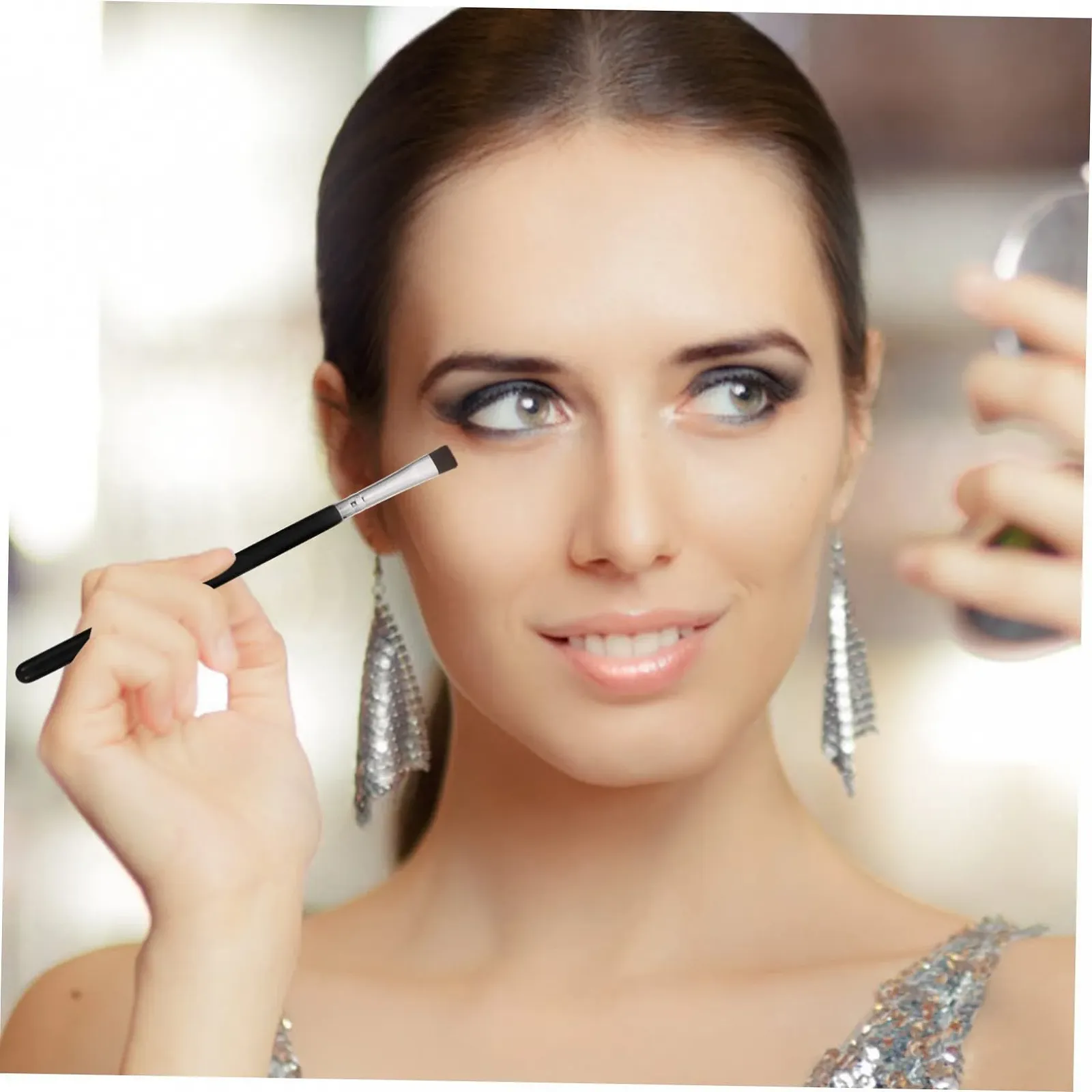 Кисти Mikinona Beja Плоская для бровей, фото №3 Кисти Mikinona Beja Плоская для бровей, фото №3