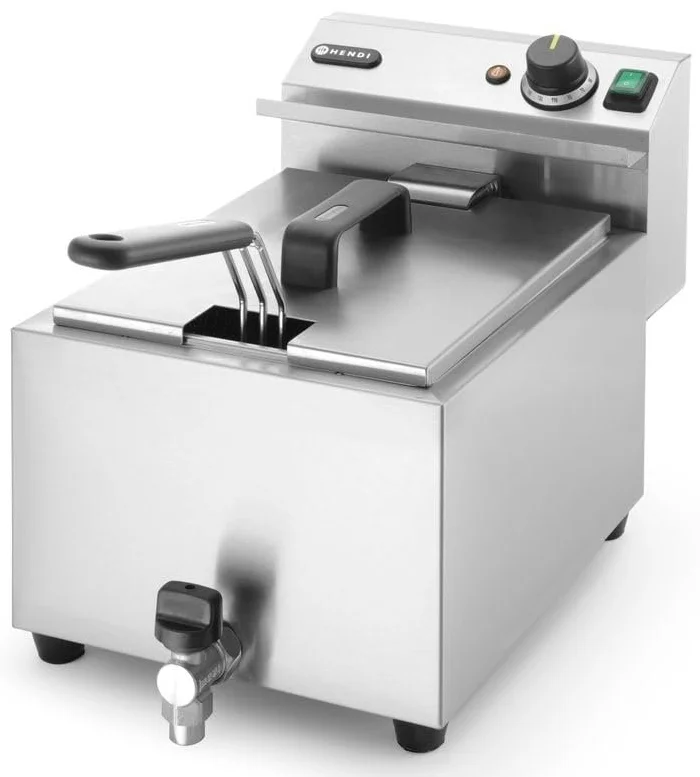 Фритюрниця HENDI 209202 / 3500 Вт / Silver, фото №2