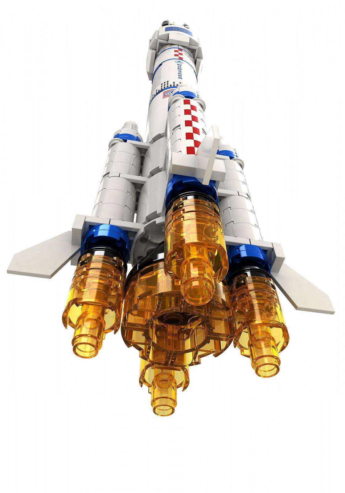 Конструктор Open Bricks Rocket OB-WS0825 средний, фото №5