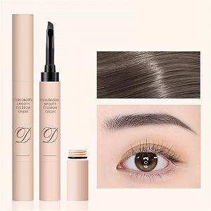 Гель для бровей HUALONG eyeliner Blonde Charming Tinted Eyebrow waterproof, с кисточкой, стойкий, не липкий, Темно-коричневый synthetic.ua - Фото 1