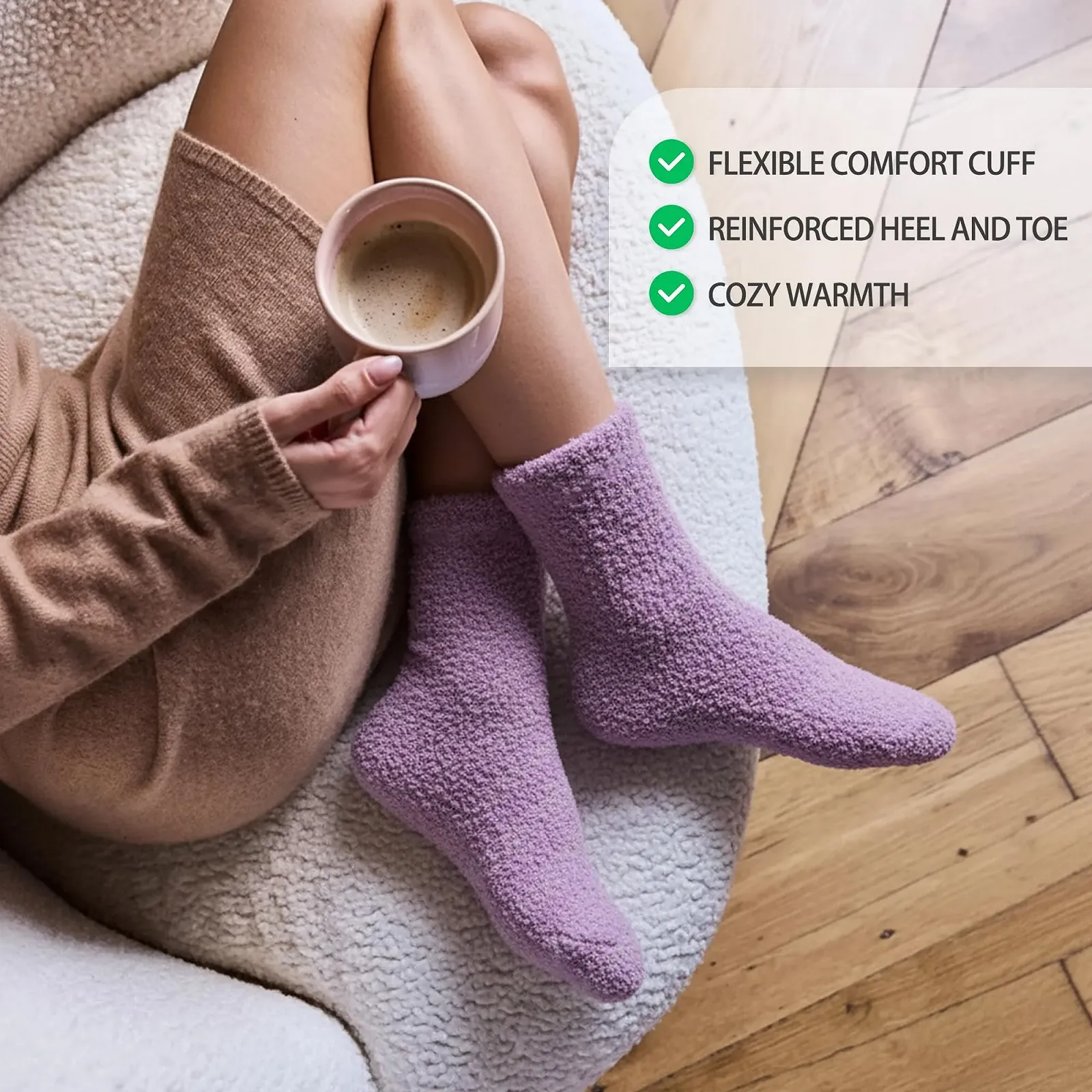 Шкарпетки Жіночі Cuddly, 6 пар, фото №4