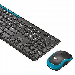 Беспроводной комплект мыши и клавиатуры Logitech Wireless Combo MK275 / USB 2.4 ГГц / 10 метров / Черный (920-008535) synthetic.ua - Фото 1