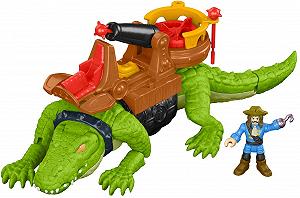 Фигурка Fisher-Price Imaginext Шагающий Крокодил - Фото 1