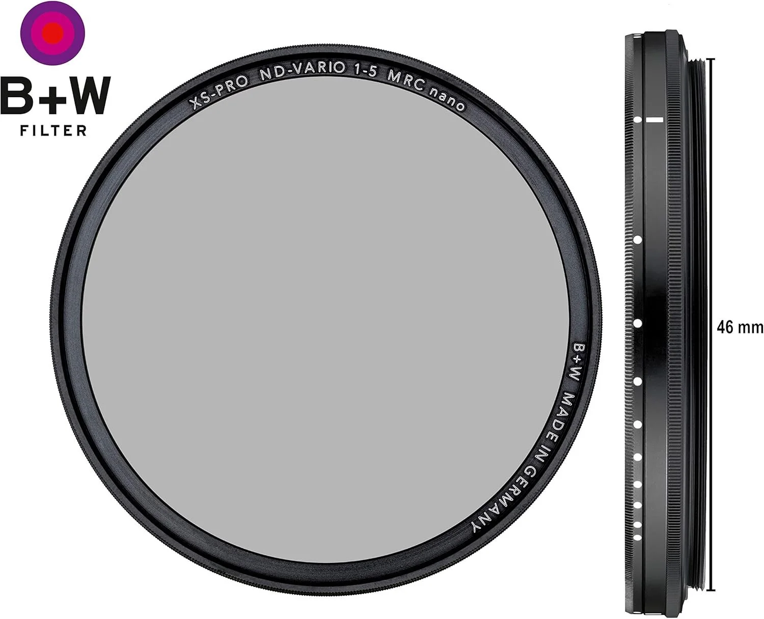 Світлофільтр B+W XS-Pro ND Vario MRC nano 82 мм, фото №2