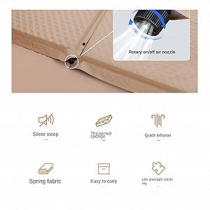 Матрац Jikoiuty Single Самонадувний Для кемпінгу Легкий надувний Для 1 Людини 5 см synthetic.ua - Фото 1