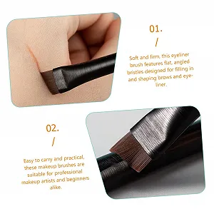 Набор кистей для подводки глаз FRCOLOR цена на synthetic.ua - Фото 1 Набор кистей для подводки глаз FRCOLOR synthetic.ua - Фото 1