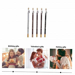 Карандаш для бровей POPETPOP Pack of 5 с точилкой synthetic.ua - Фото 1