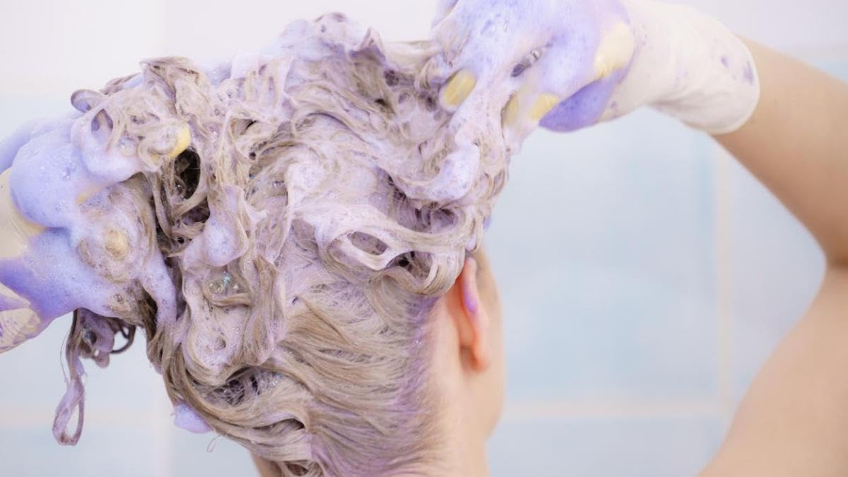 Шампунь Bheysé Professional Shaker No Yellow Фіолетові пігменти 1000 мл, фото №3