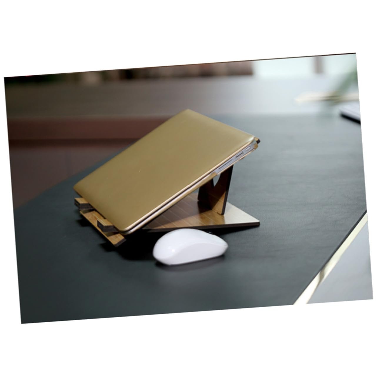 Подставка для ноутбука деревянная портативная для дома, офиса, спальни, фото №8 Подставка для ноутбука деревянная портативная для дома, офиса, спальни, фото №8