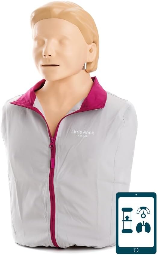 Манекен для тренировки сердечно-легочной реанимации Laerdal Little Anne QCPR Бежевый, фото №1