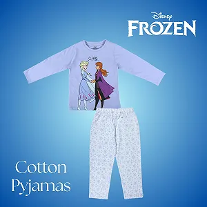 Піжама Disney Elsa and Anna Футболка та довгі штани М'яка бавовняна Тканина з мотивом Frozen synthetic.ua - Фото 1