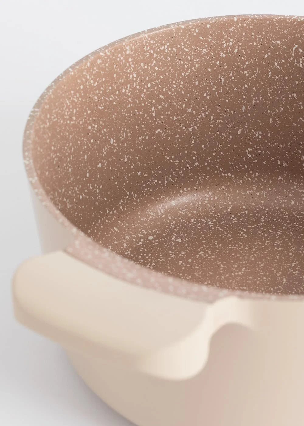 Кастрюля CREATE Pot Studio диаметр 20 см из литого алюминия с керамическим покрытием Sand, фото №3