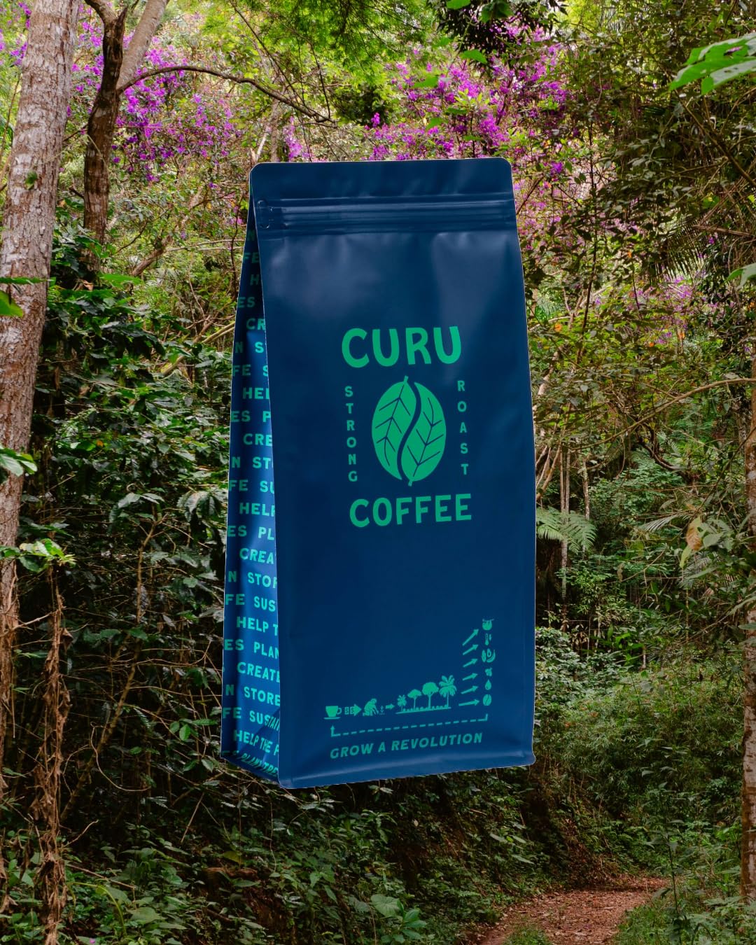 Зернова кава арабіка Curu Strong Roast, фото №1