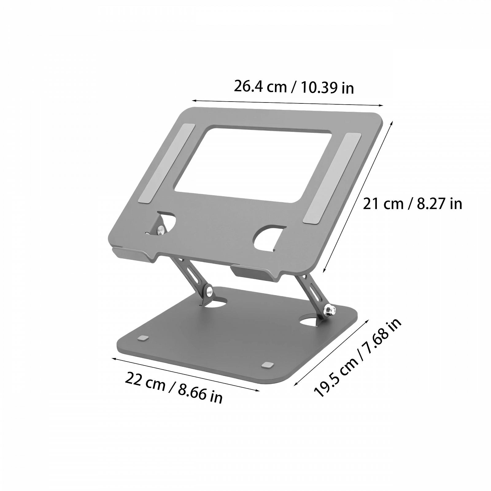 Подставка для ноутбука Серый, фото №2 Подставка для ноутбука Серый, фото №2
