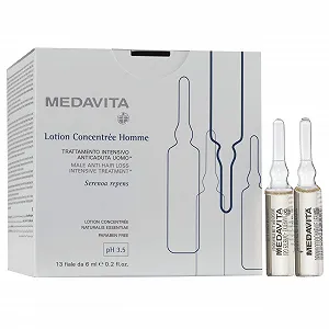Лосьон Medavita Scalp Lotion Concentree Homme Интенсивное средство против выпадения волос pH 3.5 13x6мл - Фото 1