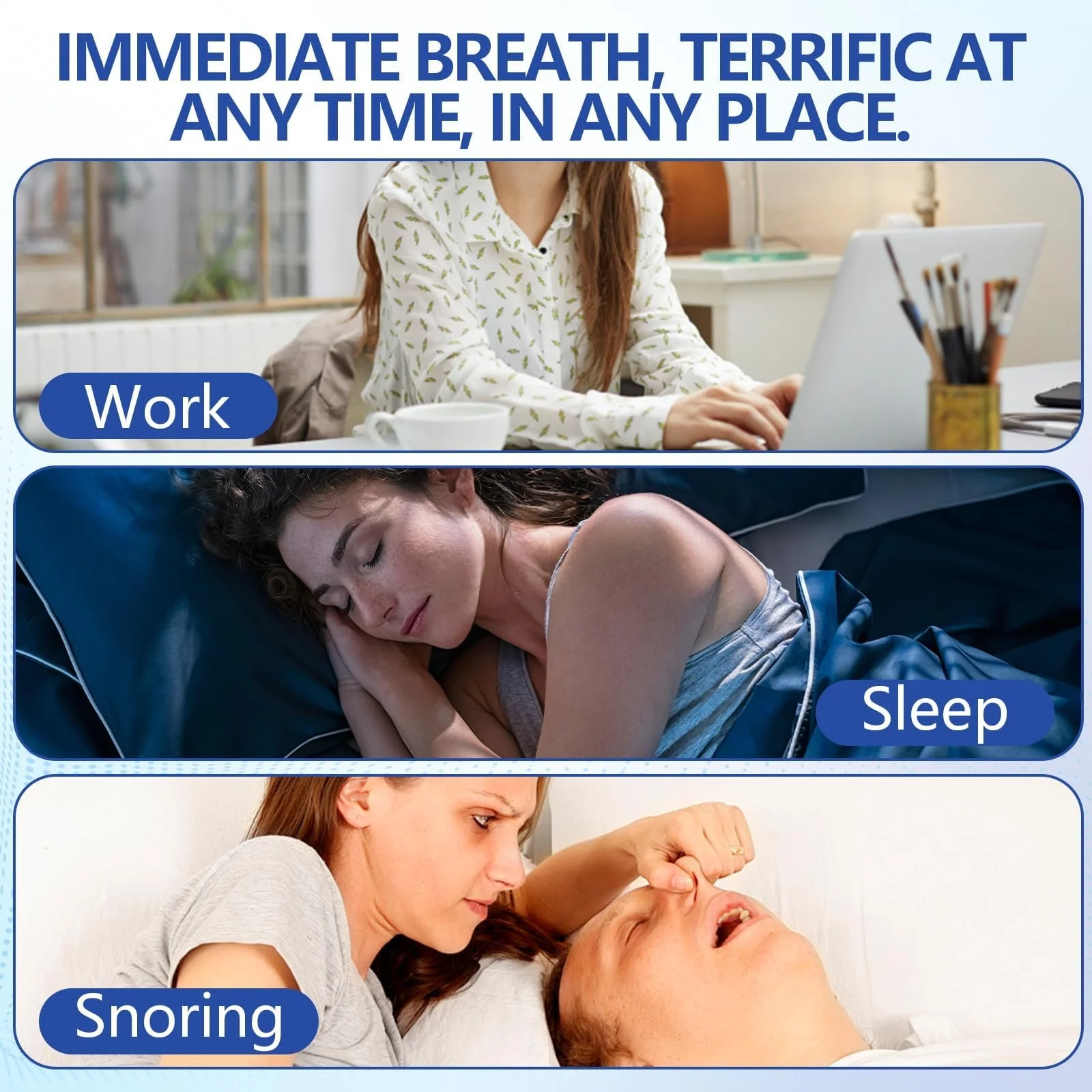 Смужки для рота для сну (50 шт. в упаковці), преміум, фото №2