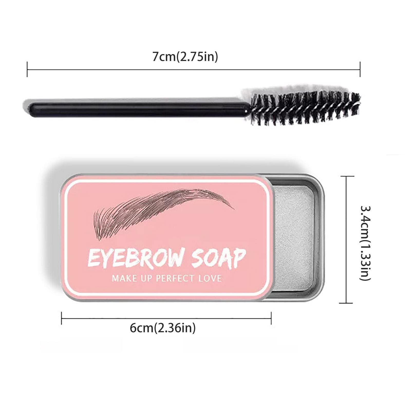 Віск для брів 4D Eyebrow Gel стійкий водонепроникний відтінок блонд, фото №6