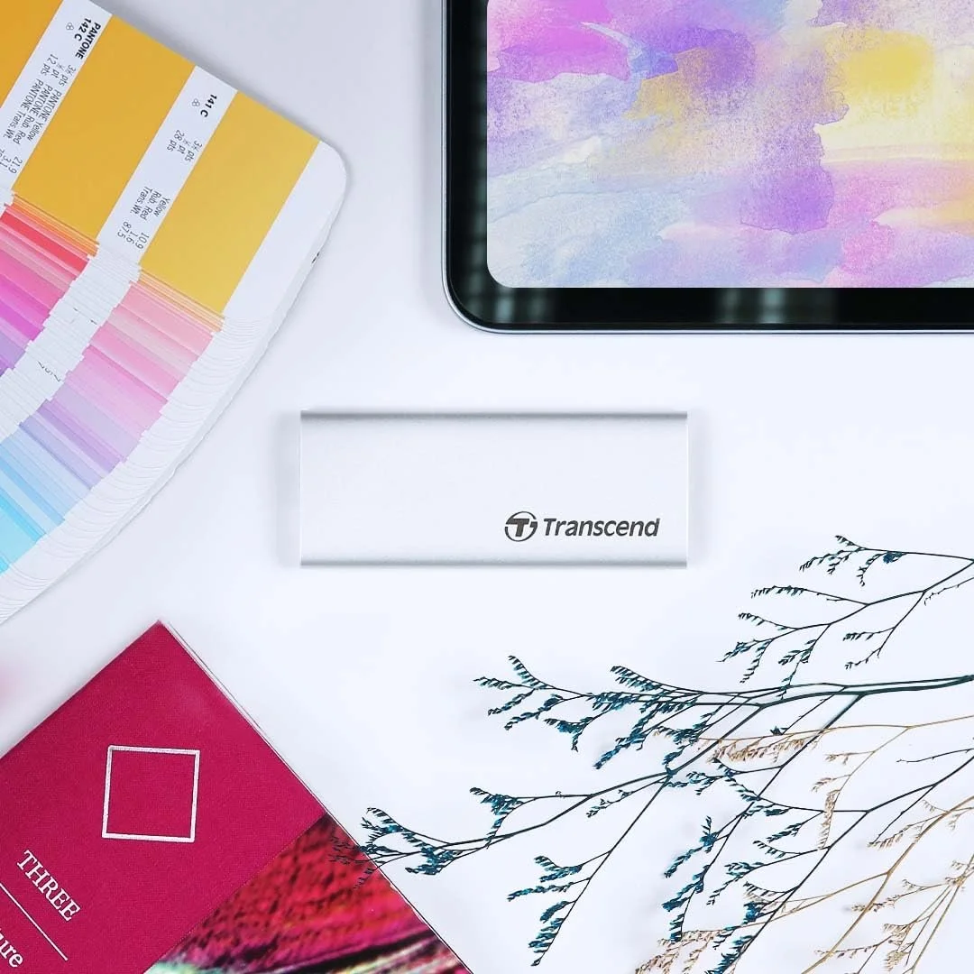 Внешний SSD Transcend ESD260C 500 ГБ USB 3.1 Gen 2 Type C 520 МБ/с Silver, фото №5