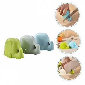 Точилка для ножів Mobestech у формі слона 3 шт. synthetic.ua - Фото 1