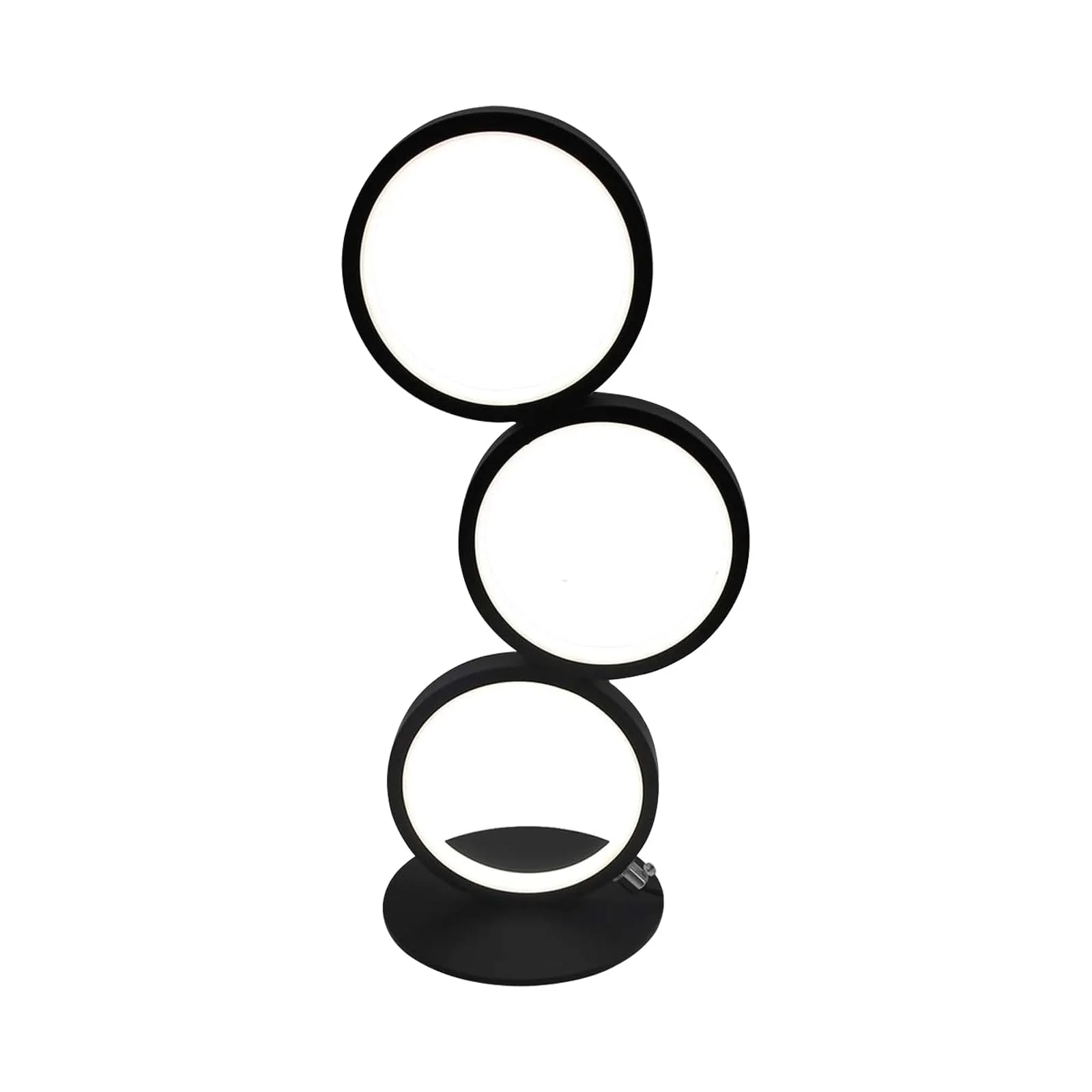 Світлодіодна настільна лампа кільцеподібна 12 Вт, фото №9