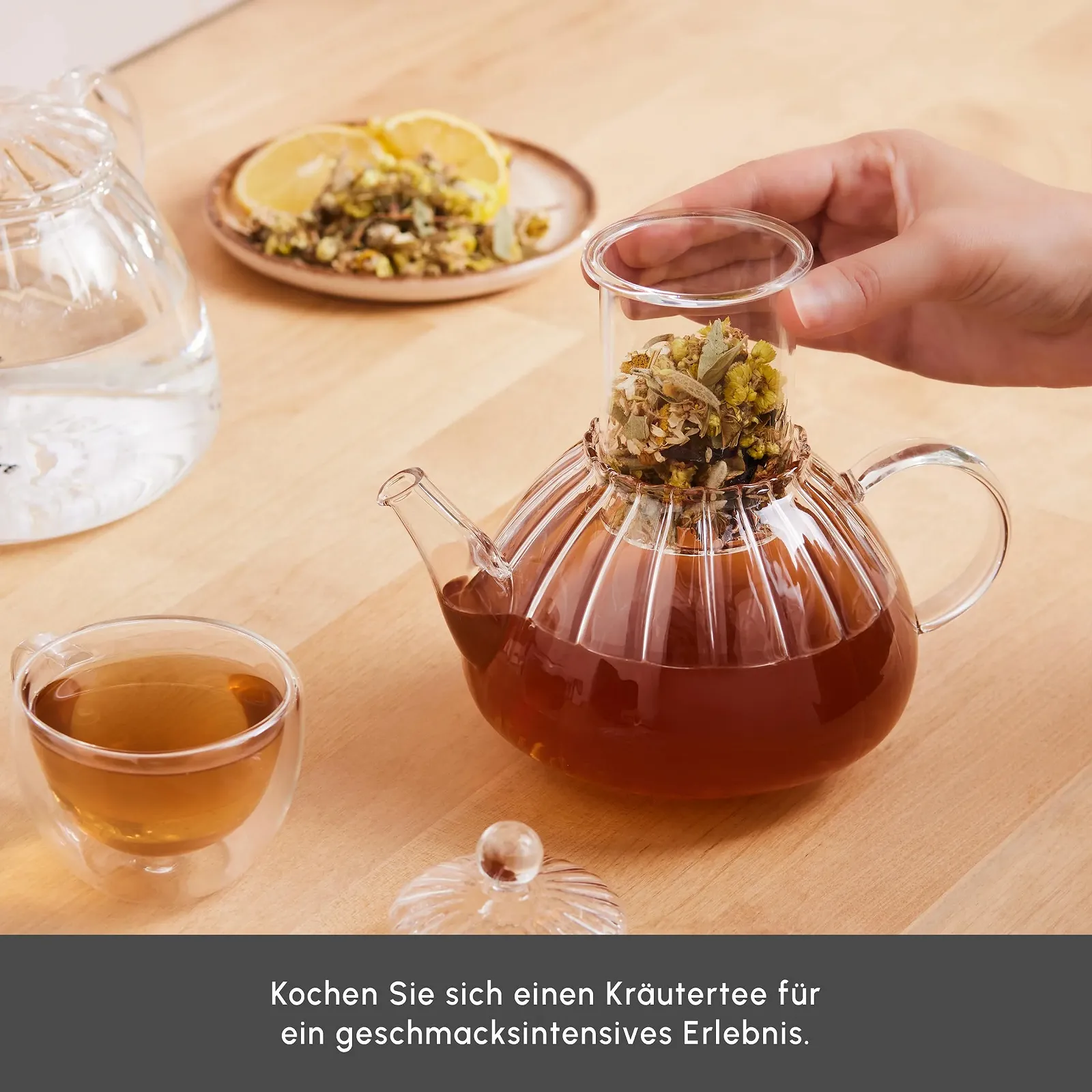 Чайник-заварник скляний Karaca Lori 0.6 1.2 літра, фото №7 Чайник-заварник скляний Karaca Lori 0.6 1.2 літра, фото №7