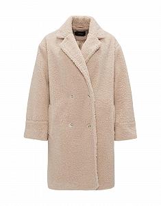 Пальто Teddy OPUS Honise Вільний крій - Фото 1