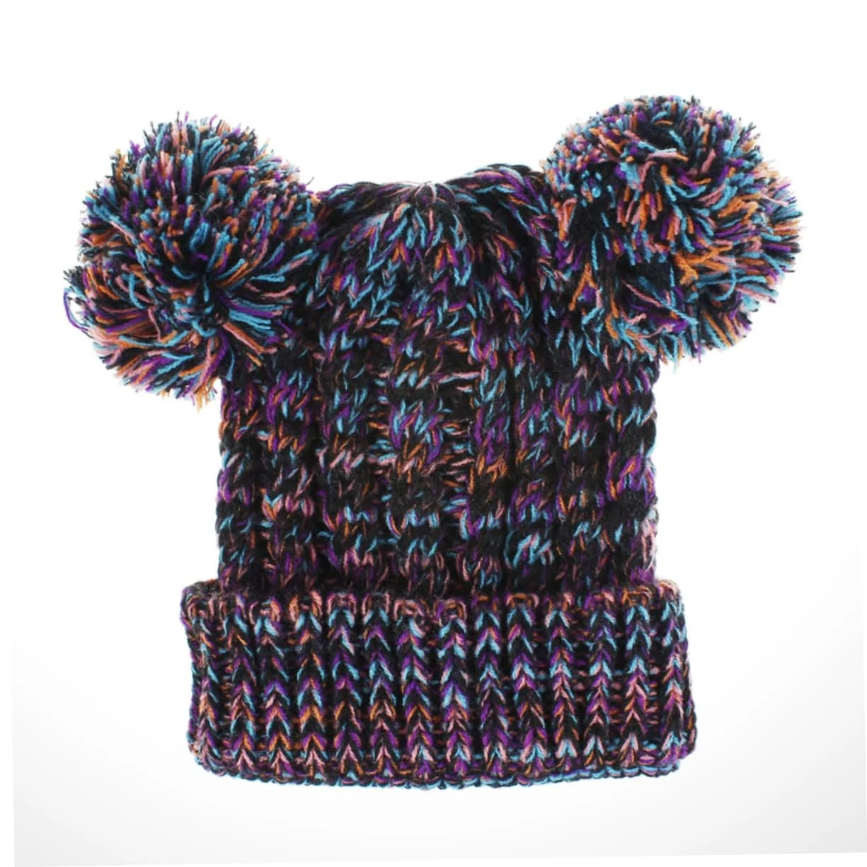 В'язана шапка з помпоном CALLARON, тепла зимова, фото №1 В'язана шапка з помпоном CALLARON, тепла зимова, фото №1