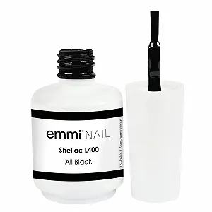 Купить Гель-лак Emmi Nail Shellac I LED UV Лак для ногтей I L400 Черный 15 мл - All Black (Черный) - Фото 1 Гель-лак Emmi Nail Shellac I LED UV Лак для ногтей I L400 Черный 15 мл - All Black (Черный) - Фото 1