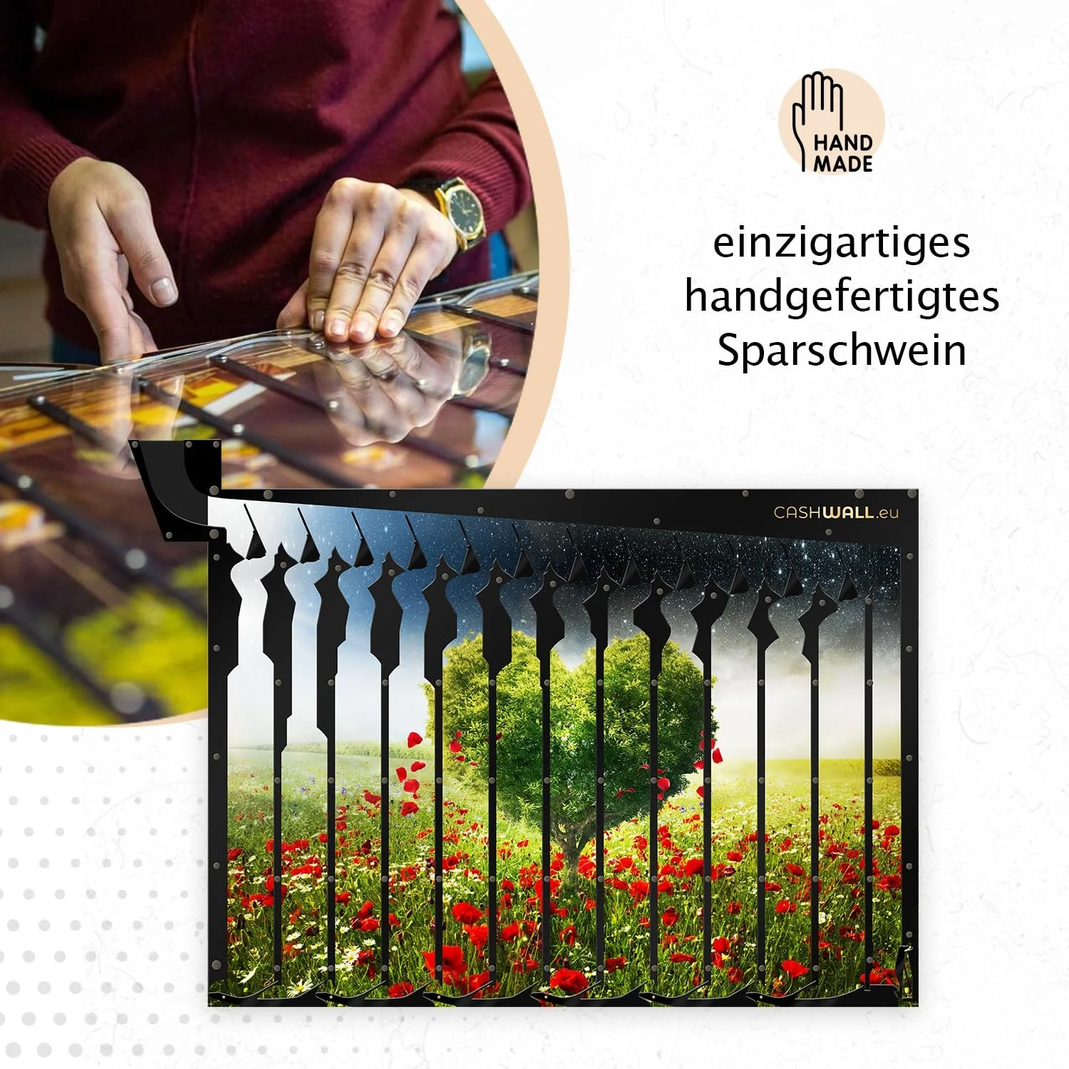 Скарбничка настінна Cashwall на рік, фото №1