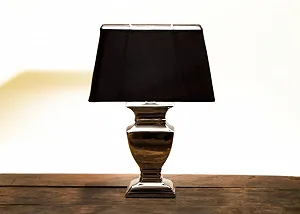 Настільна лампа Reed 45 см Срібляста - Фото 1