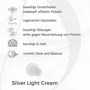 Крем для обличчя MAGE Silver Light 24h проти недосконалостей для шкіри з акне зволожувальний веганський ціна на synthetic.ua - Фото 1 Крем для обличчя MAGE Silver Light 24h проти недосконалостей для шкіри з акне зволожувальний веганський synthetic.ua - Фото 1