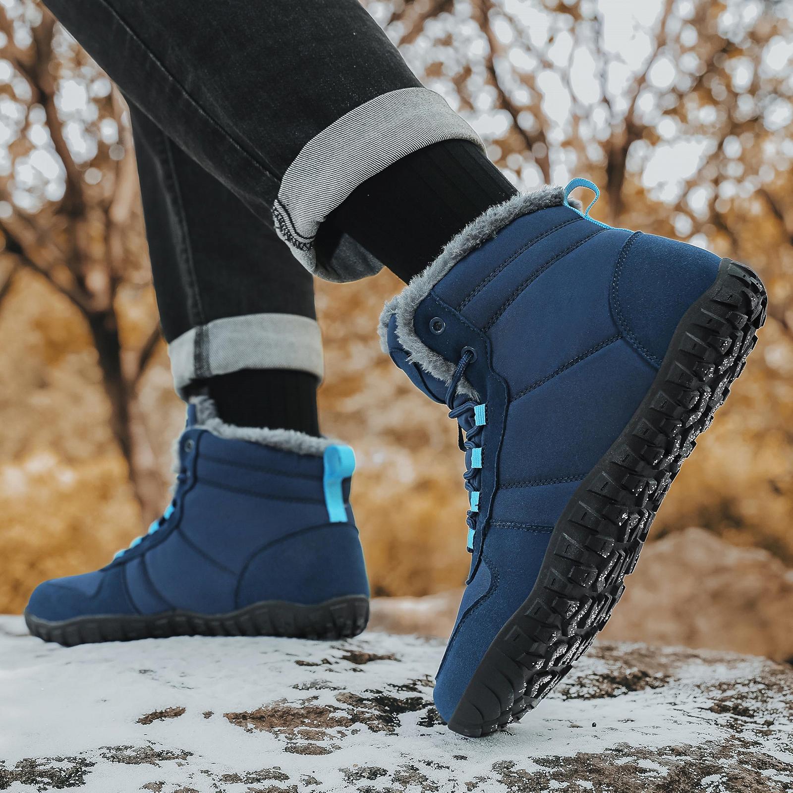 Чоловічі зимові черевики Водонепроникні теплі, фото №6
