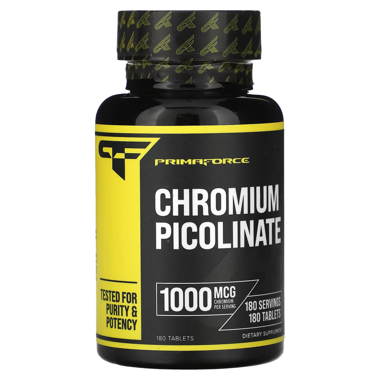 Хром пиколинат Primaforce Chromium Picolinate 1,000 mcg 180 Tablets, фото №1