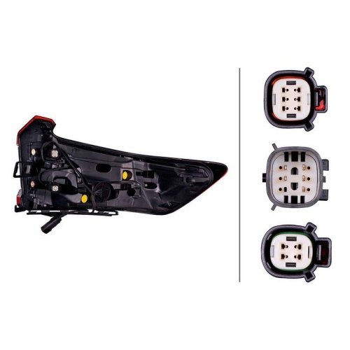 Задний фонарь HELLA 2SK 015 561-111 для VOLVO, левый, фото №2