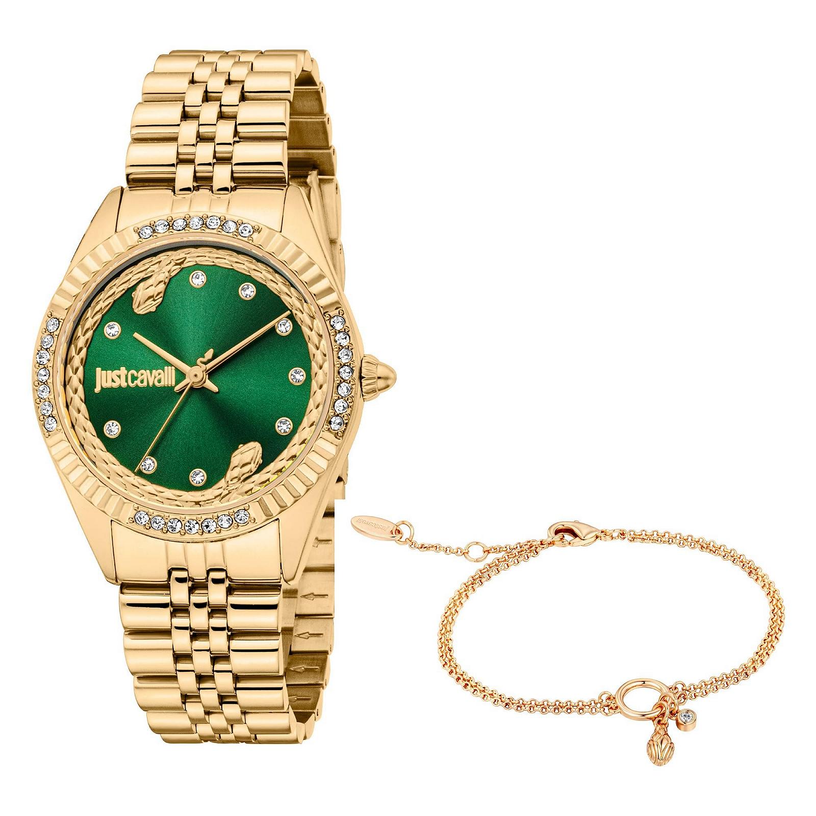 Часы женские Just Cavalli JC1L361M0065 Bottle Green, фото №1