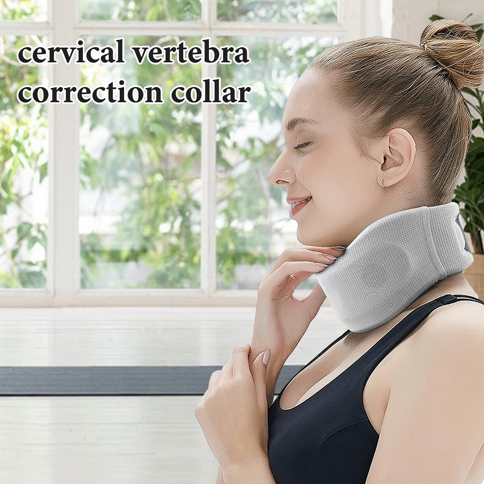Шина для підтримки шиї Підтримка шиї проти хропіння Ергономічна, регульована і м'яка, фото №3