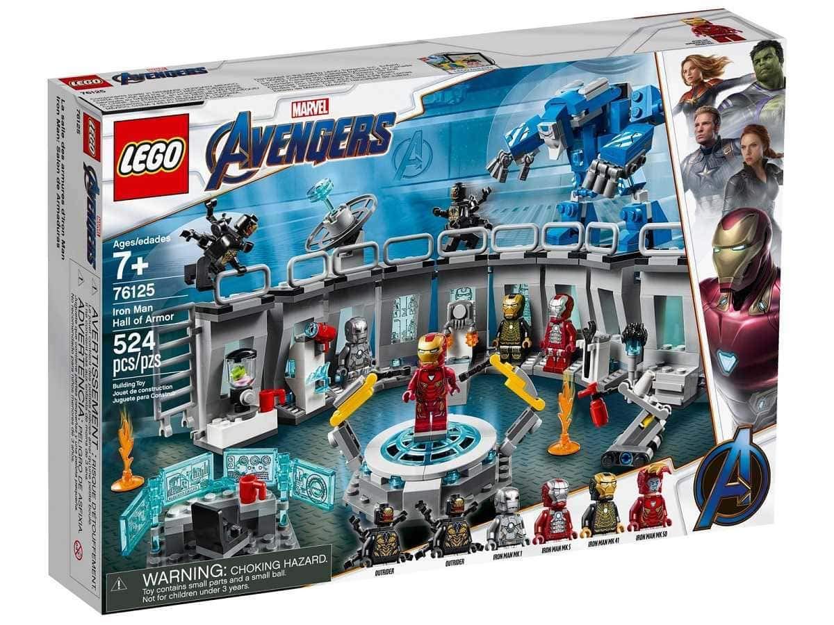 Конструктор LEGO Marvel Avengers Iron Man Hall of Armor 76125 524 шт., фото №1