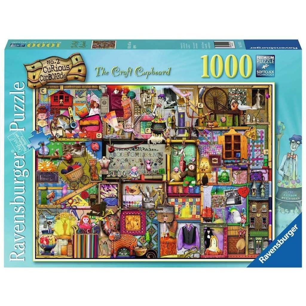 Пазл Ravensburger The Curious Cupboard No.2 The Craft Cupboard 1000 елементів, фото №1