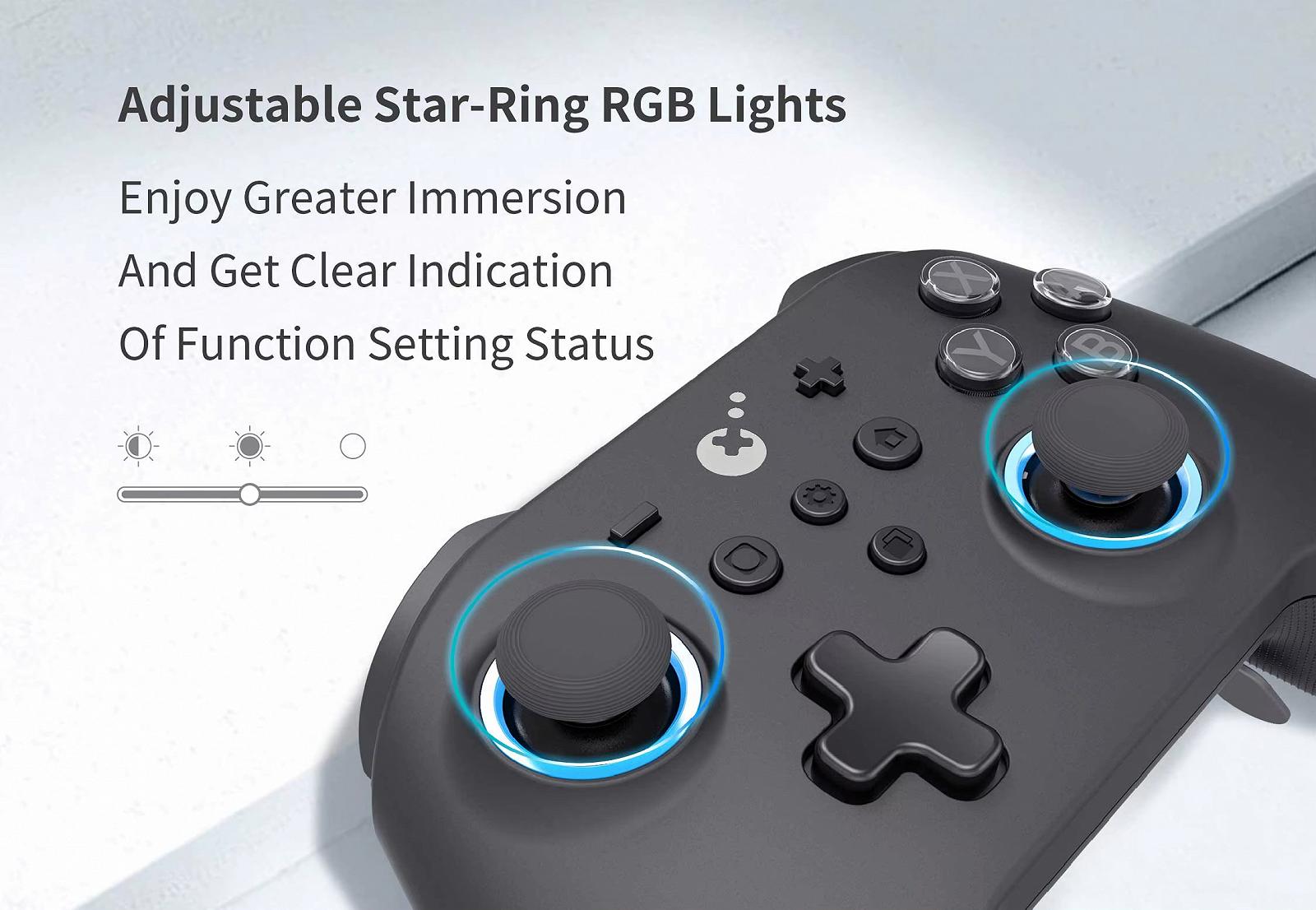 Геймпад Gulikit KK3 MAX NS39 KingKong 3 Black для Windows/Nintendo Switch/Android/iOS (Mega Pack), фото №11