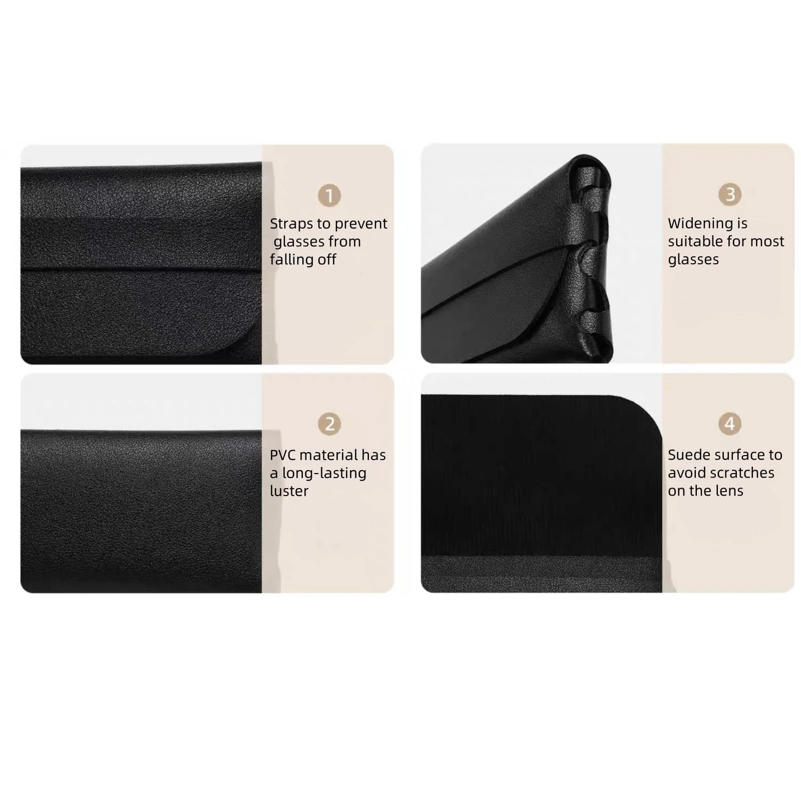 Солнцезащитные очки LIANRISES Сердце Белые, 2 шт, фото №3