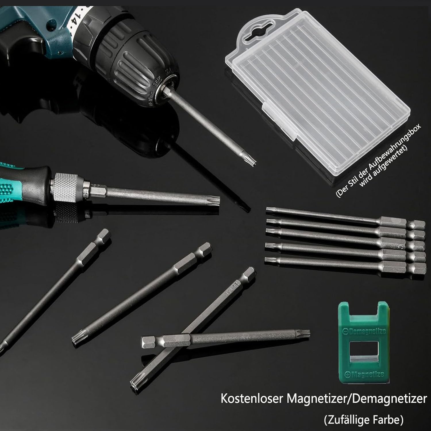 Набор Torx отверток T6-T40 100 мм Упаковка из 12, фото №4