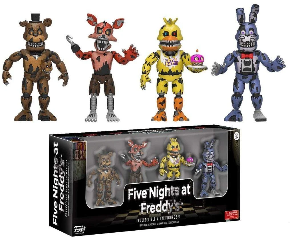 Ігрові фігурки Funko Five Nights at Freddy's FNAF Pack 4 5 см, фото №1