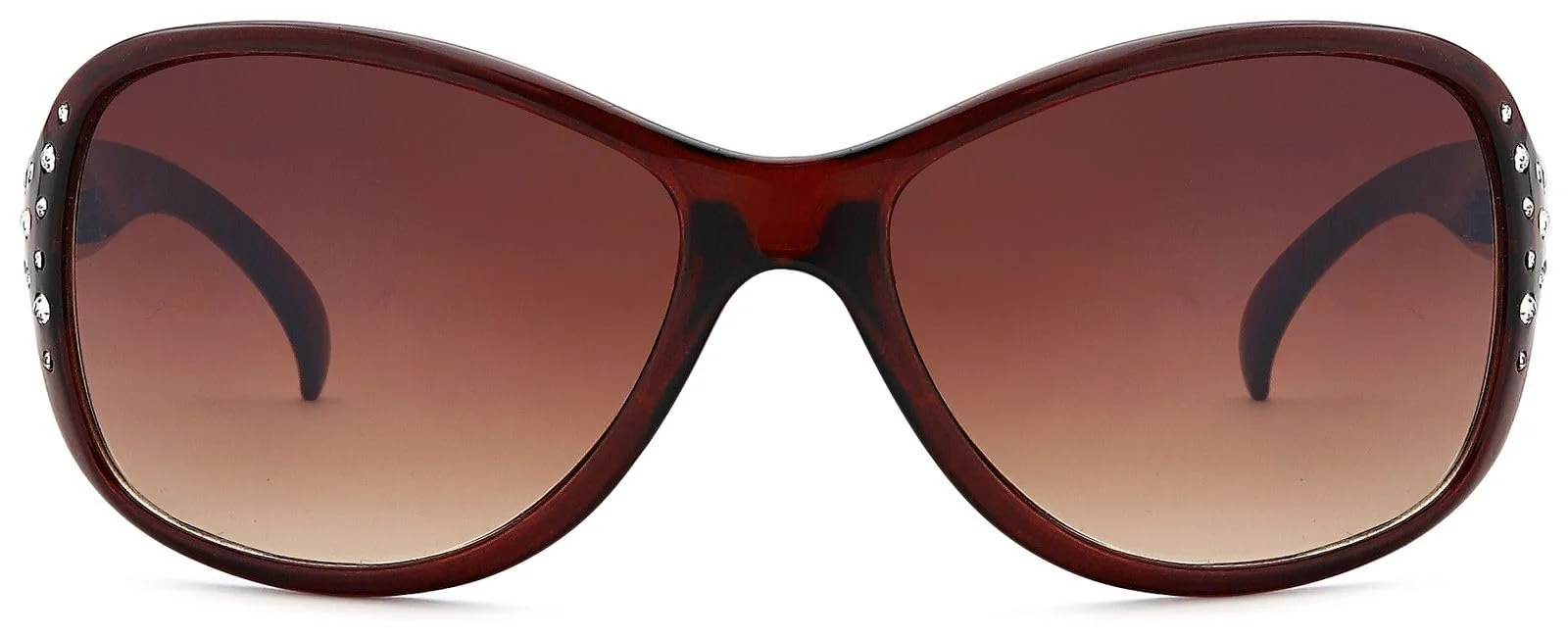 Солнцезащитные очки Бабочка styleBREAKER с Rhinestones и Gradient Tint 09020054, фото №2