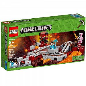 Набор LEGO Minecraft 21130 The Nether Railway Building - Фото 1