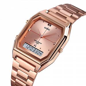 Годинник Skmei 2258RG Рожеве Золото synthetic.ua - Фото 1
