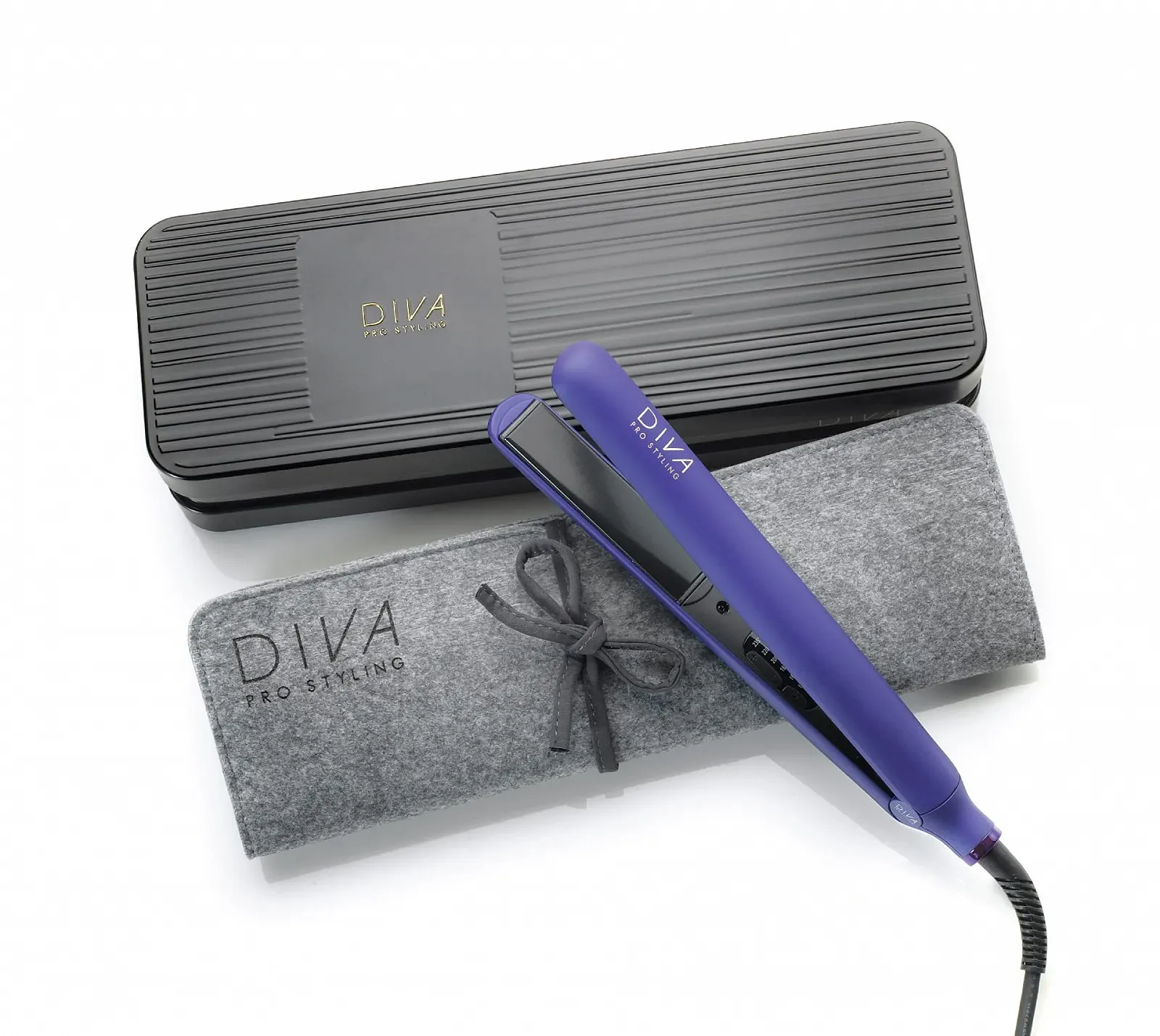 Выпрямитель Diva Pro Styling Digital Styler Ceramic 110-235°C Violet, фото №1 Выпрямитель Diva Pro Styling Digital Styler Ceramic 110-235°C Violet, фото №1