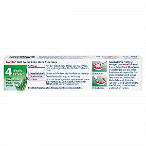 Фіксуючий крем Protefix Aloe Vera для повних та часткових знімних протезів 2 x 47 г synthetic.ua - Фото 1